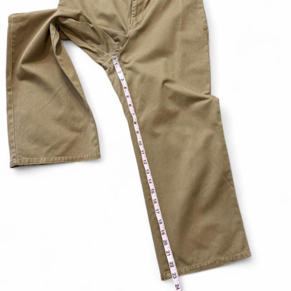 Vintage Y2K Gap Khakis Wide Leg Cropped Chino Pants, Women's Size 4 - Picture 12 of 12